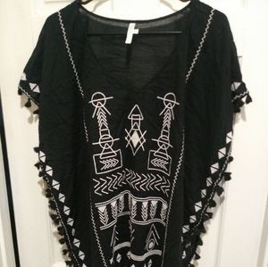 Tribal Tunic/Swimsuit cover up